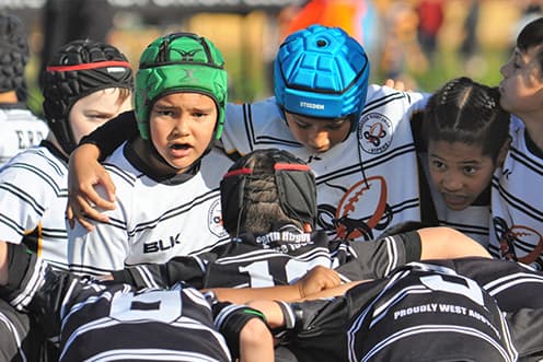 U9 North Juniors Scrum