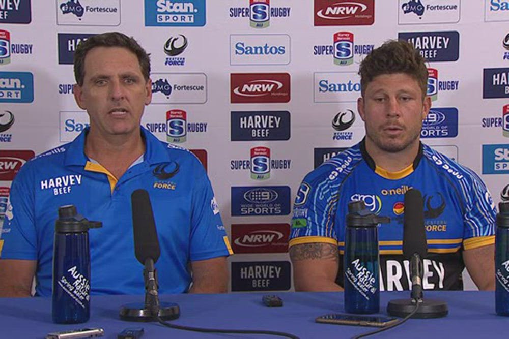 Harvey Norman Super Rugby AU Round Four: Western Force press conference