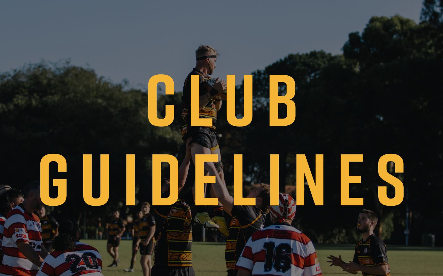 RugbyWA - 2024 Club Guildelines 
