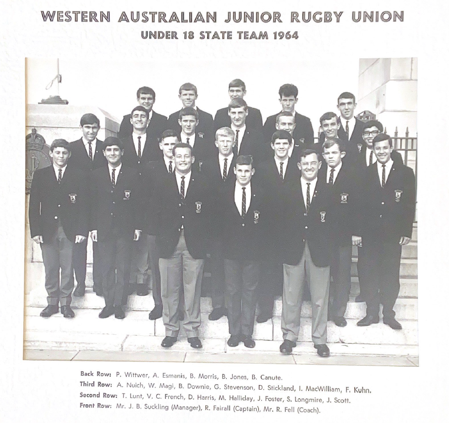 130 (Part I) John Suckling 1964 School Boys Team 