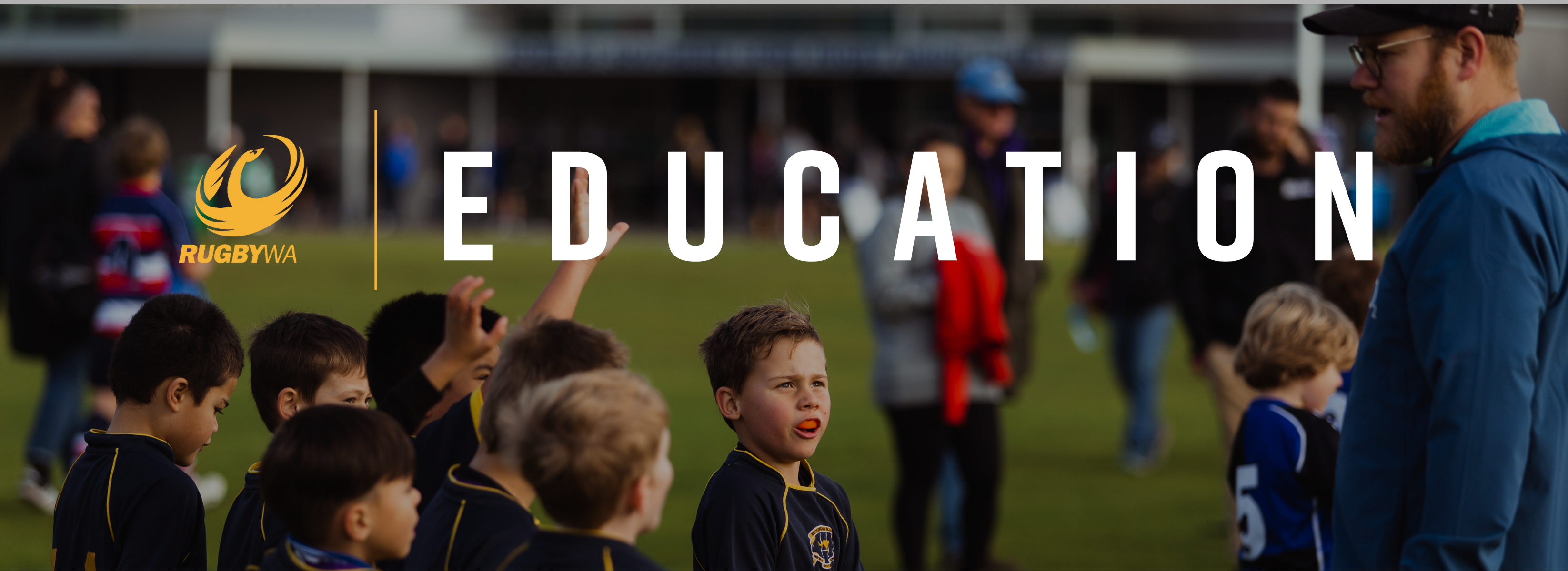 RugbyWA - education landing 
