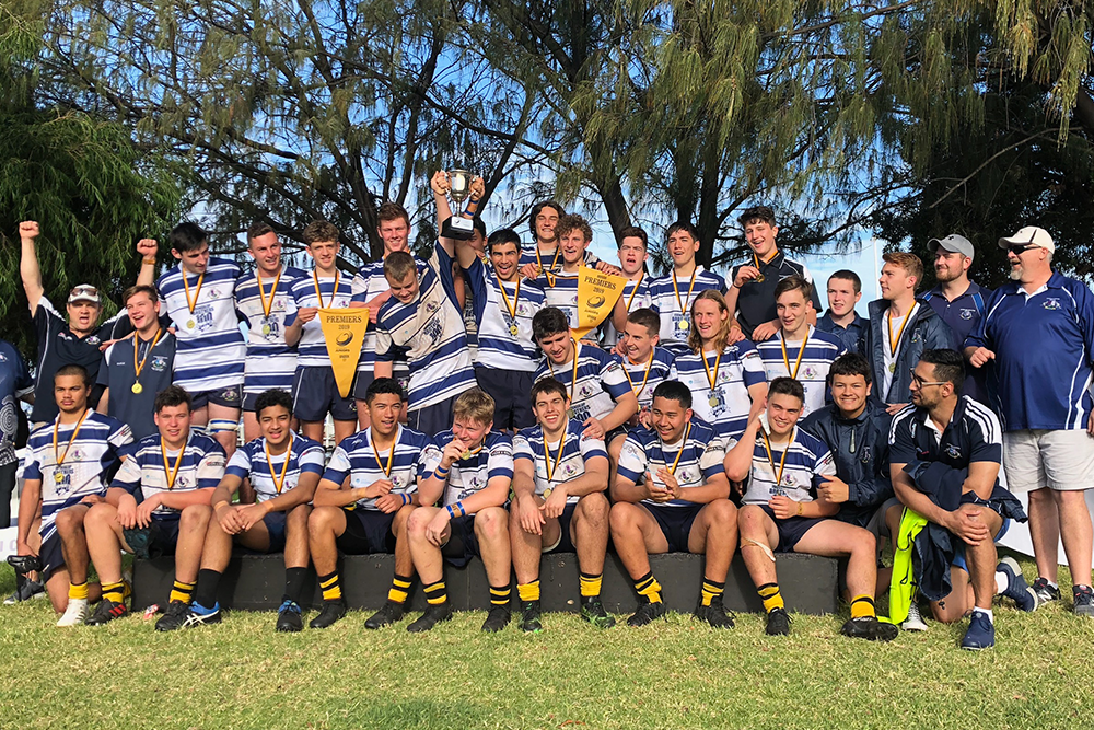 Minor Premiers Joondalup Brothers taking out the Under 17s Championship