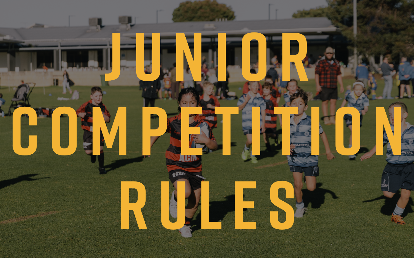 RugbyWA - Junior Competition Rules
