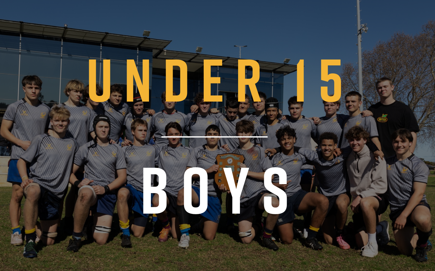 RugbyWA - Under 15 Boys 